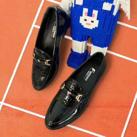 Giày Tây Nam Công Sở Loafer Đen Bóng Giày Âu Nam Trẻ Trung Giày Nam Cao Cấp Chống Trơn Trượt Bền Rẻ Đẹp RUNO G35