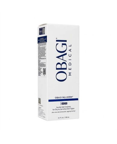 Sữa Rửa Mặt Dưỡng Ẩm Cho Da Khô Nhạy Cảm Obagi Nu-Derm Gentle Cleanser 198ml [hàng nhập khẩu]