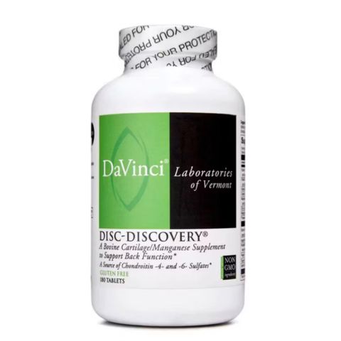Viên uống DaVinci Disc-Discovery |180 viên| Giải pháp chuyên biệt hỗ trợ thoát vị đĩa đệm & thoái hóa cột sống [S/P Chuẩn Mỹ]