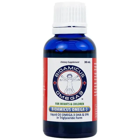 Dung dịch uống hỗ trợ bổ não Bioamicus Omega-3 (30ml)