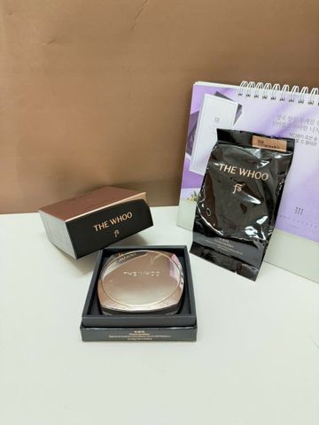 Phấn Nước Hoàng Hậu Whoo Cheonyuldan Signature Cushion Foundation SPF35/PA++ Tone Sáng 21 - Kem Nền Dưỡng Ẩm, Bắt Sáng, Chống Nắng