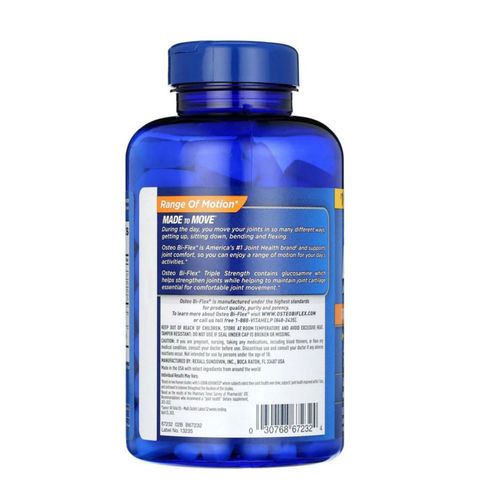 Viên uống Osteo Bi-Flex Joint Health Triple Strength |200 viên| Giảm đau nhức xương khớp & Tăng sinh dịch nhầy bôi trơn khớp [S/P Chuẩn Mỹ]