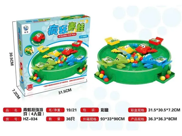 (024 034) Giao ngẫu nhiên đồ chơi ếch tranh bi vui nhộn