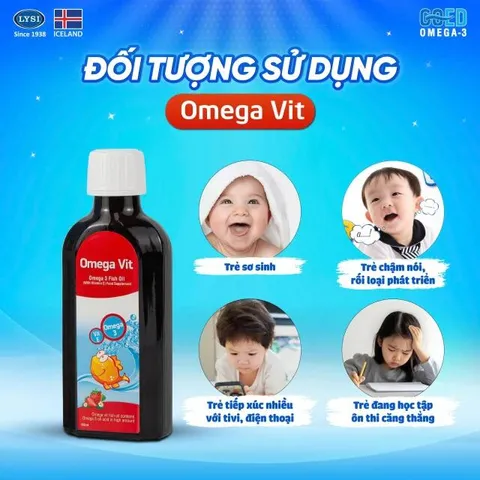 Siro bổ não Omega Vit Botafarma (100ml)