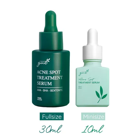 Serum Chấm Mụn GUO - Cải Thiện Mụn Hiệu Quả Với AHA 2.2%, BHA 1%, Sulfur - Sản Phẩm Chăm Sóc Da Nhạy Cảm 10ml/30ml