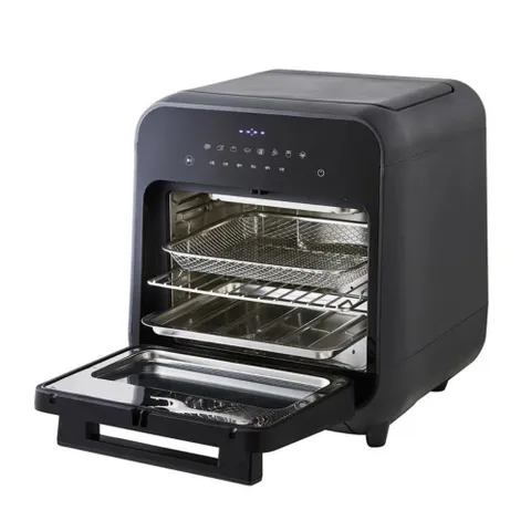 Nồi Chiên Hấp Chân Không LockLnLock Steam Air Fryer Oven 12.5L EJF693GRY - Hàng Chính Hãng Bảo Hành 2 Năm