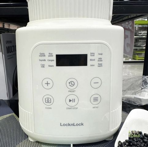Máy Làm Sữa Hạt Đa Năng Locknlock Bianco Heating Blender EJM486IVY - 1.75L, 800W, Hàng Chính Hãng Bảo Hành 2 Năm