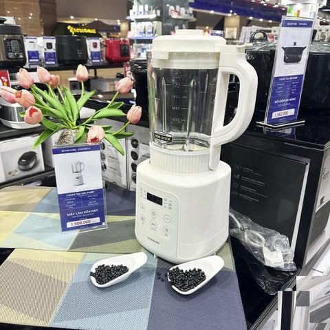 Máy Làm Sữa Hạt Đa Năng Locknlock Bianco Heating Blender EJM486IVY - 1.75L, 800W, Hàng Chính Hãng Bảo Hành 2 Năm