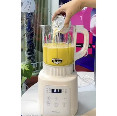 Máy Làm Sữa Hạt Đa Năng Locknlock Bianco Heating Blender EJM486IVY - 1.75L, 800W, Hàng Chính Hãng Bảo Hành 2 Năm