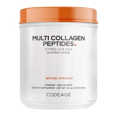 Collagen Codeage Hydrolyzed Multi Collagen Peptides - Bổ sung collagen cho làn da khỏe đẹp - 567g sản xuất Mỹ