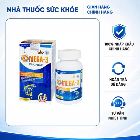 Viên uống dầu cá Omega-3 Kingphar