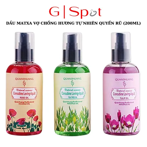 Dầu Matxa Vợ Chồng Hương Tự Nhiên Quyến Rũ (200ml)