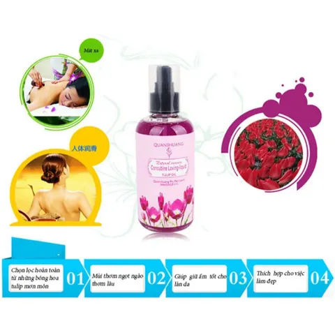 Dầu Matxa Vợ Chồng Hương Tự Nhiên Quyến Rũ (200ml)