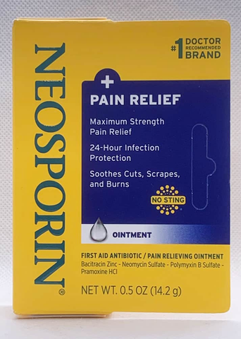 Kem mỡ Neosporin Dual Action Ointment 14.2g của Mỹ