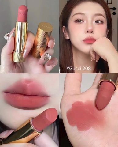 Sonn GU CI Matte màu 208 Best Seller code mới tinh