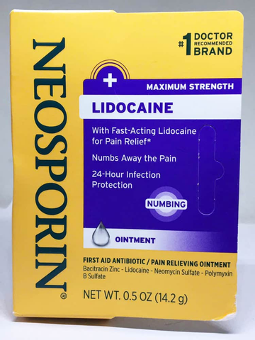 Kem mỡ Neosporin Lidocaine Ointment 14.2g