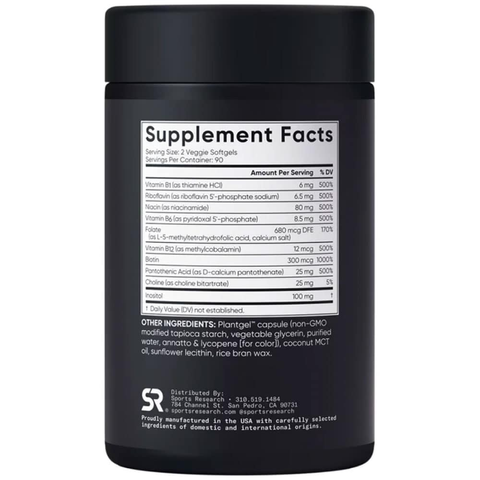  Viên uống Vitamin C thương hiệu Sports Research có hàm lượng 1000mg 180v