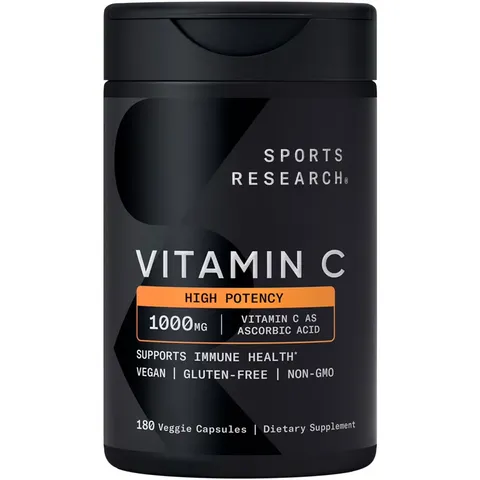 Viên Vitamin C Sports Research 1000mg 180v