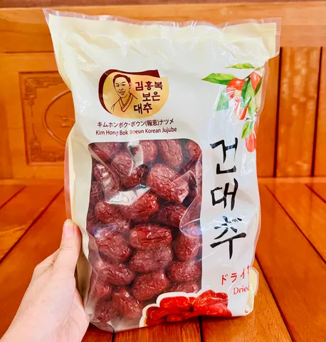 Táo Đỏ Sấy Khô Samsung Boeun Jujube Hàn Quốc - Snack Lành Mạnh, Giàu Dinh Dưỡng, Hỗ Trợ Sức Khỏe Tim Mạch và Làm Đẹp Da