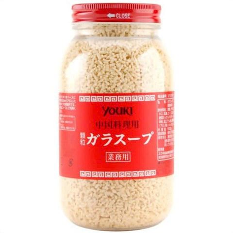 Hạt nêm Youki Nhật Bản 520g, là gia vị nêm sẵn cao cấp, nổi bật với chiết xuất thịt gà, thịt bò và rau củ, mang lại vị ngọt thanh tự nhiên cho món ăn
