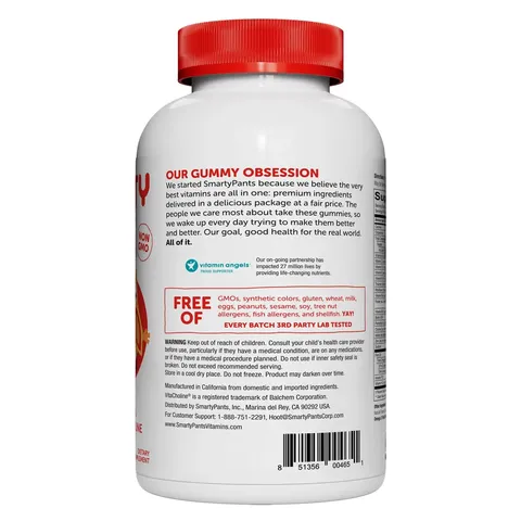 Kẹo Dẻo SmartyPants Kids Formula 180 Viên 