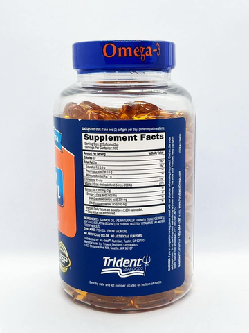 Dầu cá hồi Pure Alaska Omega Wild Salmon Oil 1,000mg 210V