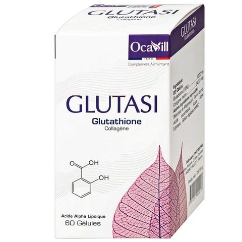 Viên uống hỗ trợ chống oxy hóa, hạn chế oxy hóa do gốc tự do Glutasi Ocavill (60 viên)