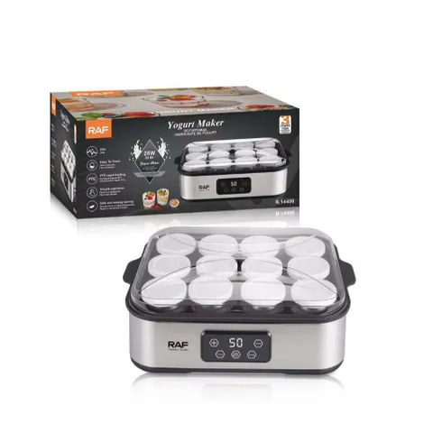 MÁY LÀM SỮA CHUA 12 LỌ RAF ,BẢO HÀNH 12 THÁNG