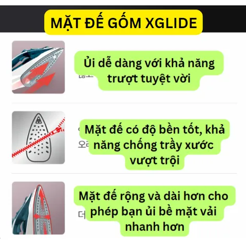 BÀN LÀ HƠI NƯỚC TEFAL 2830W ,BẢO HÀNH 12 THÁNG
