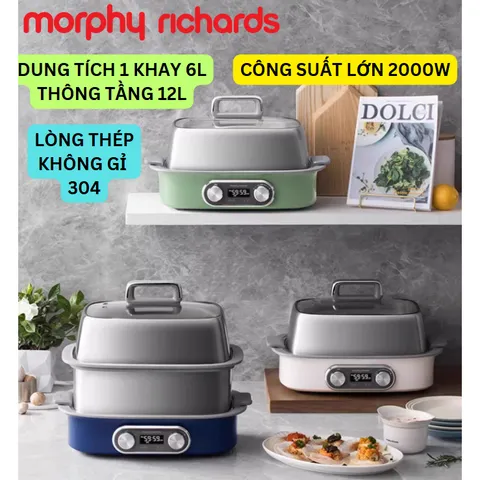 NỒI HẤP ĐA NĂNG MORPHY RICHARDS MR1168 2000W