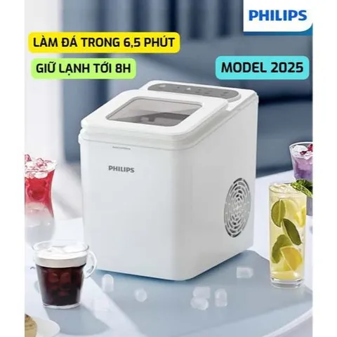 [MODEL 2025] MÁY LÀM ĐÁ PHILIPS ADD8090 ,BẢO HÀNH 12 THÁNG