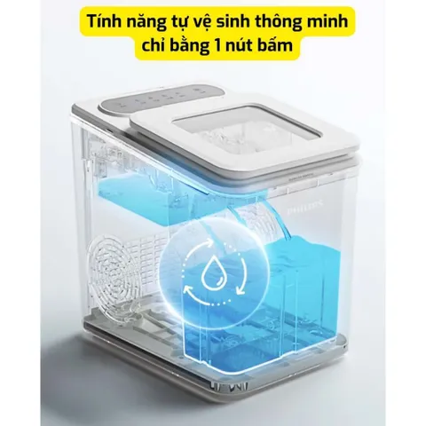 [MODEL 2025] MÁY LÀM ĐÁ PHILIPS ADD8090 ,BẢO HÀNH 12 THÁNG