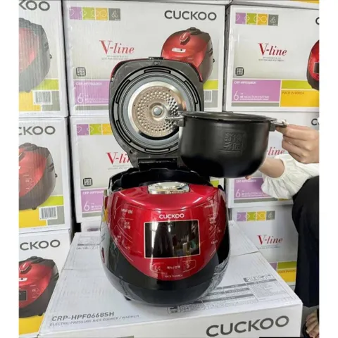 [BH 2 NĂM] NỒI CƠM CAO TẦN CUCKOO CRP-HPF0668SH 1.08L (MADE IN KOREA)