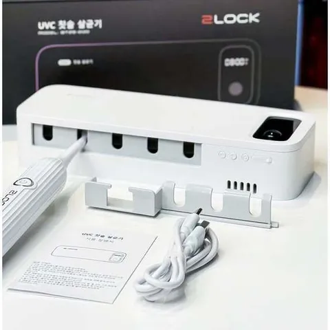 MÁY TIỆT TRÙNG BÀN CHẢI 2LOCK KOREA ,BẢO HÀNH 12 THÁNG