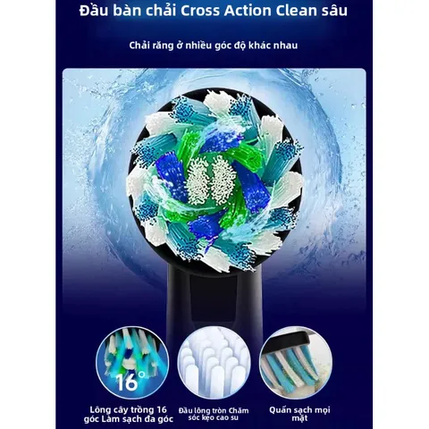 [MADE IN GERMANY] BÀN CHẢI ĐIỆN ORAL-B PRO ULTRA ,BẢO HÀNH 12 THÁNG