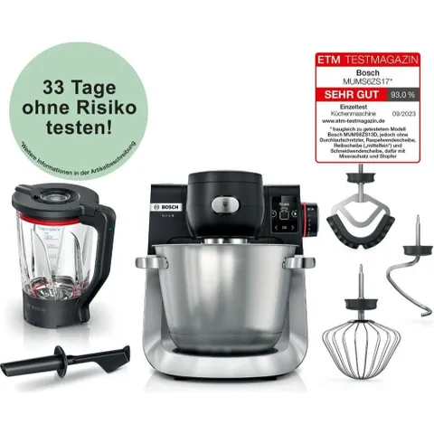 [MADE IN EU] MÁY TRỘN BỘT ĐA NĂNG BOSCH MUMS6ZS17 1600W