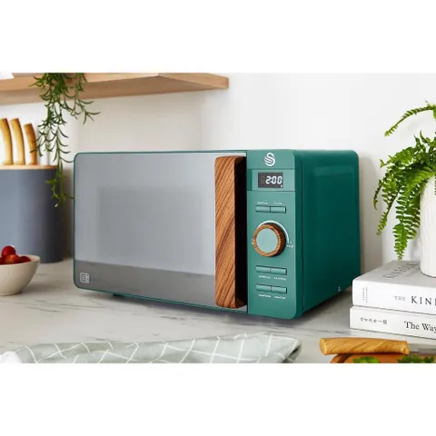 LÒ VI SÓNG SWAN NORDIC MÀU XANH GREEN