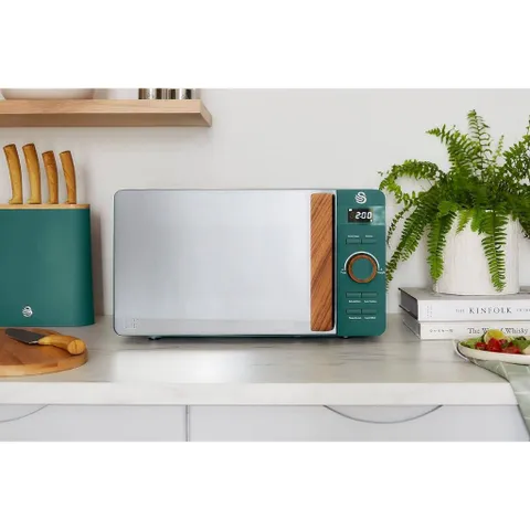 LÒ VI SÓNG SWAN NORDIC MÀU XANH GREEN