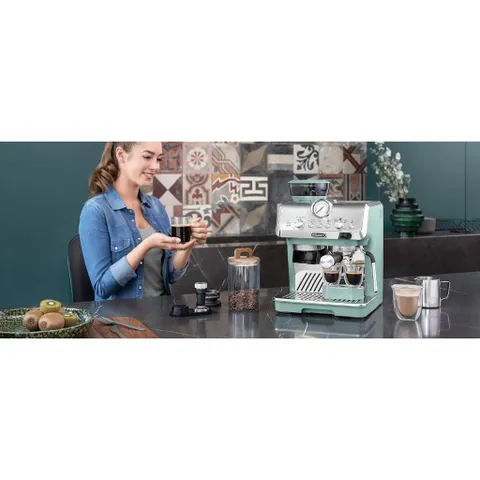 MÁY PHA CÀ PHÊ DELONGHI EC9155 ,BẢO HÀNH 12 THÁNG