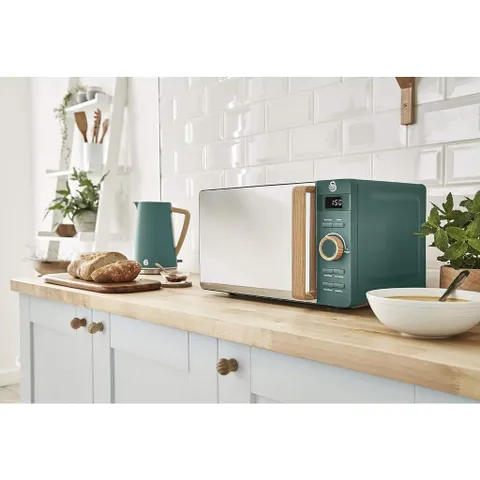 LÒ VI SÓNG SWAN NORDIC MÀU XANH GREEN