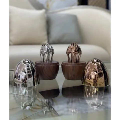 Bộ đồ ăn tráng miệng 12 món quả trứng MODERN