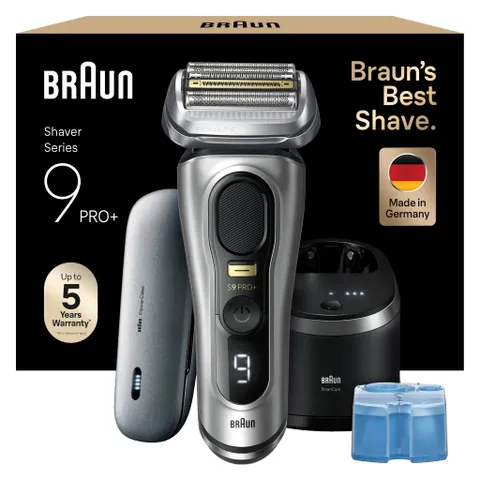 [MADE IN GERMANY] MÁY CẠO RÂU BRAUN SERIES 9 PRO+ 9577CC VÀ 9565CC