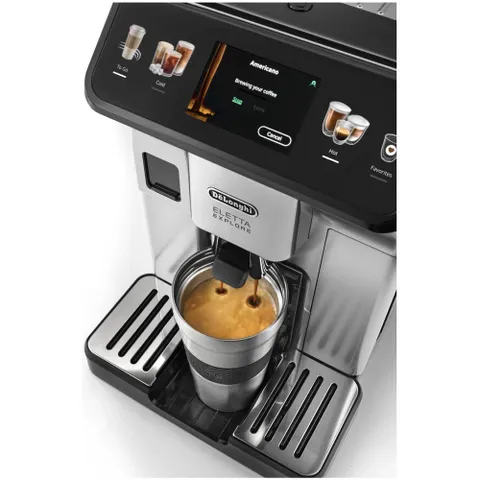 Máy Pha Cà Phê Tự Động DeLonghi ECAM 450.55.S Eletta Explore (Made in EU)