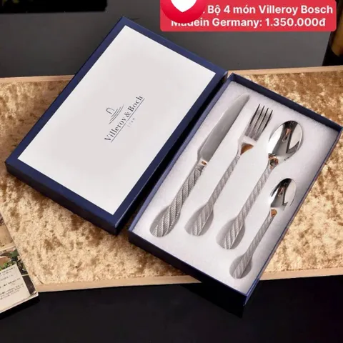 [MADE IN GERMANY] BỘ DAO DĨA 4 MÓN VILLEROY & BOSCH