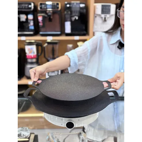 [MADE IN KOREA] CHẢO NƯỚNG LOCENO 30CM VÀ 36CM