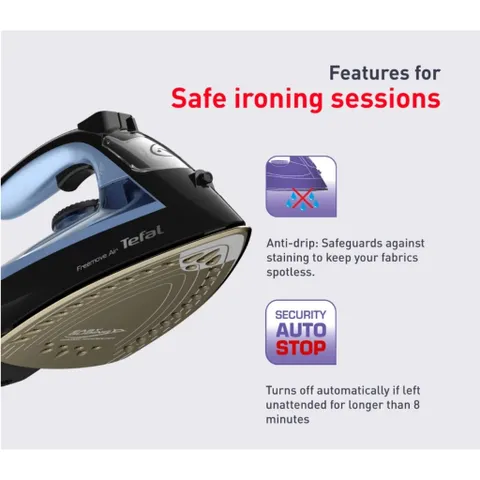 BÀN LÀ KHÔNG DÂY TEFAL FV6551 2600W