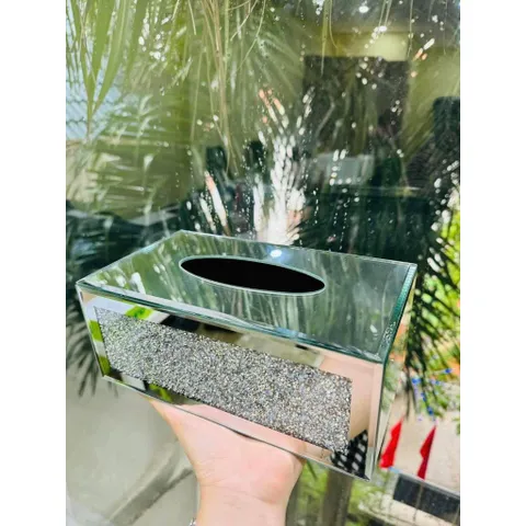 Hộp Đựng Giấy Ăn Pha Lê Cao Cấp