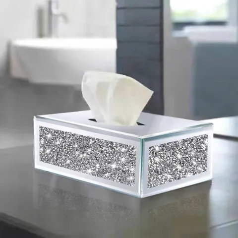 Hộp Đựng Giấy Ăn Pha Lê Cao Cấp