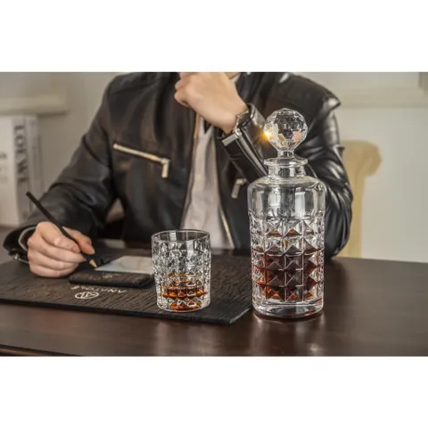 Set Bình Kèm 6 Cốc Bohemia Diamond