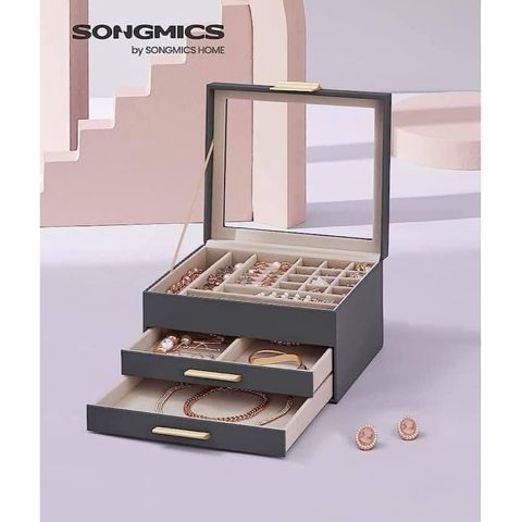 HỘP ĐỰNG TRANG SỨC, PHỤ KIỆN SONGMICS